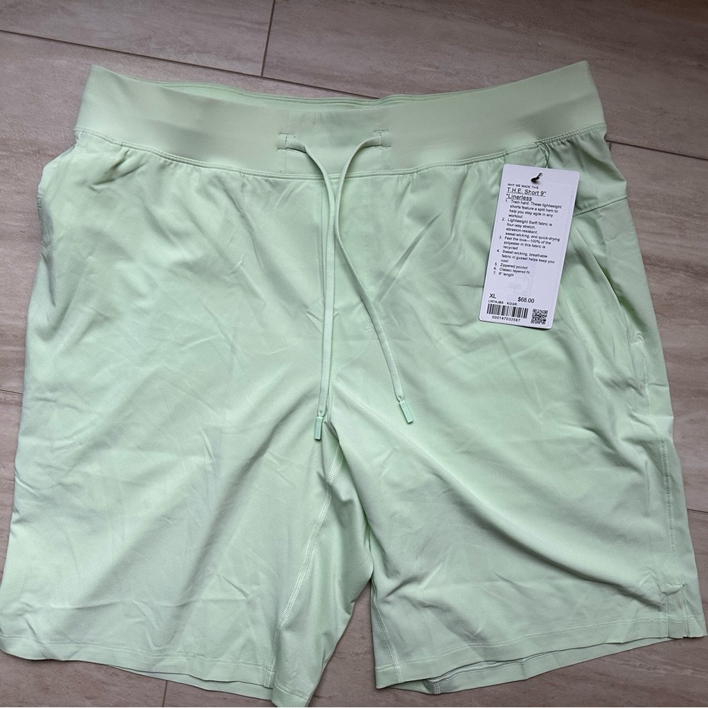 Lululemon T.H.E. Short 9” liner less short size XL